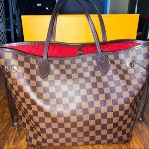 100% Authentic Louis Vuitton Never Full MM